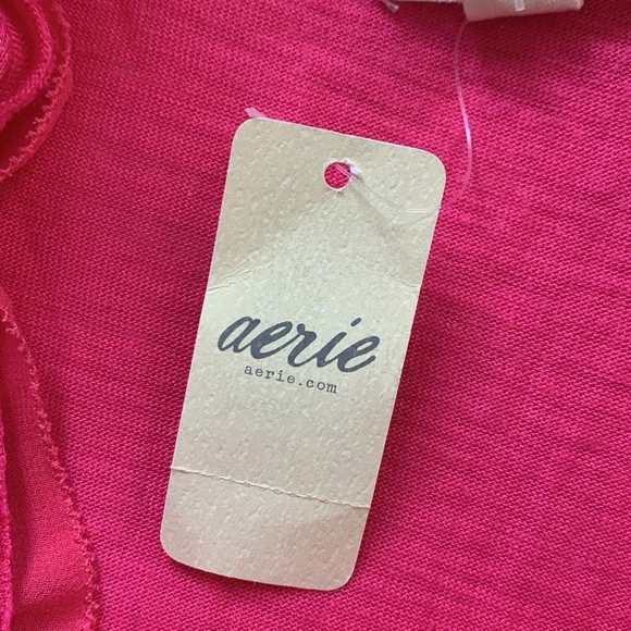 NWT aerie Open Back Pretty T 💕 - Picture 11 of 14